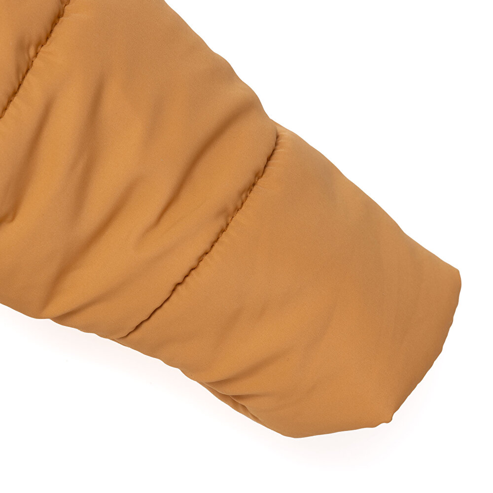 Erkek Bebek Mont Fermuarlı Uzun Kol