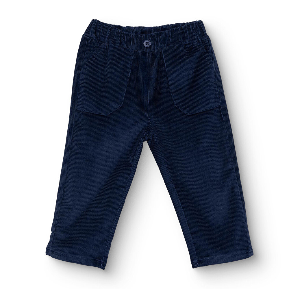 Erkek Bebek Mountain Explorer Kadife Pantolon Fitilli Kadife Dokuma Lastikli Paça