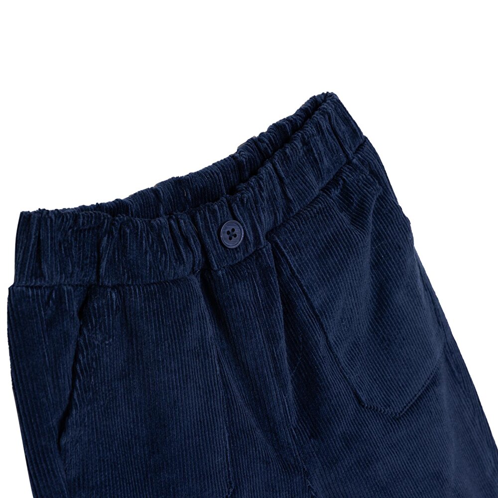 Erkek Bebek Mountain Explorer Kadife Pantolon Fitilli Kadife Dokuma Lastikli Paça