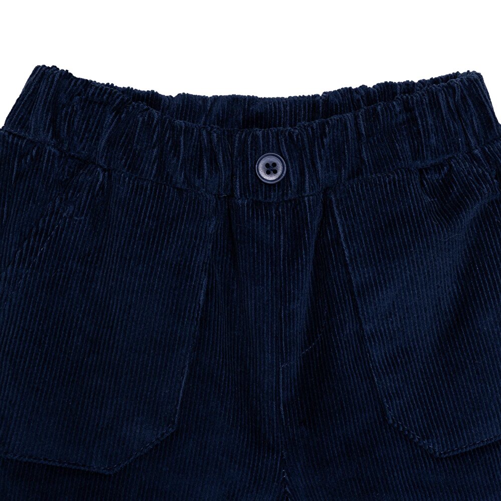 Erkek Bebek Mountain Explorer Kadife Pantolon Fitilli Kadife Dokuma Lastikli Paça