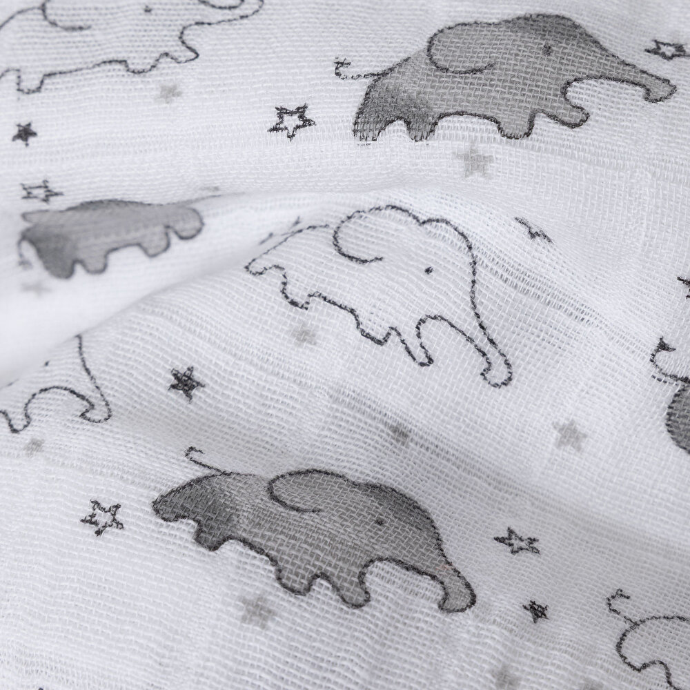 Erkek Bebek Müslin Battaniye 100x100