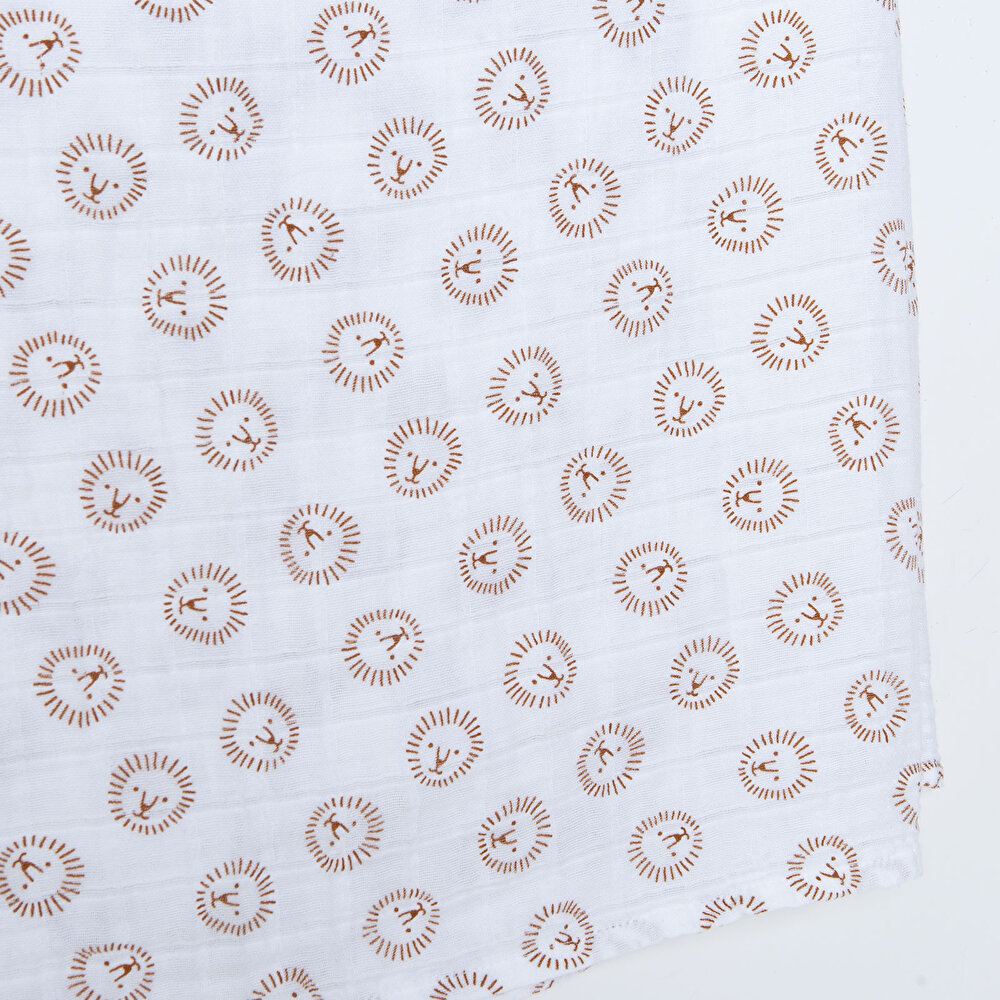 Erkek Bebek Müslin Battaniye