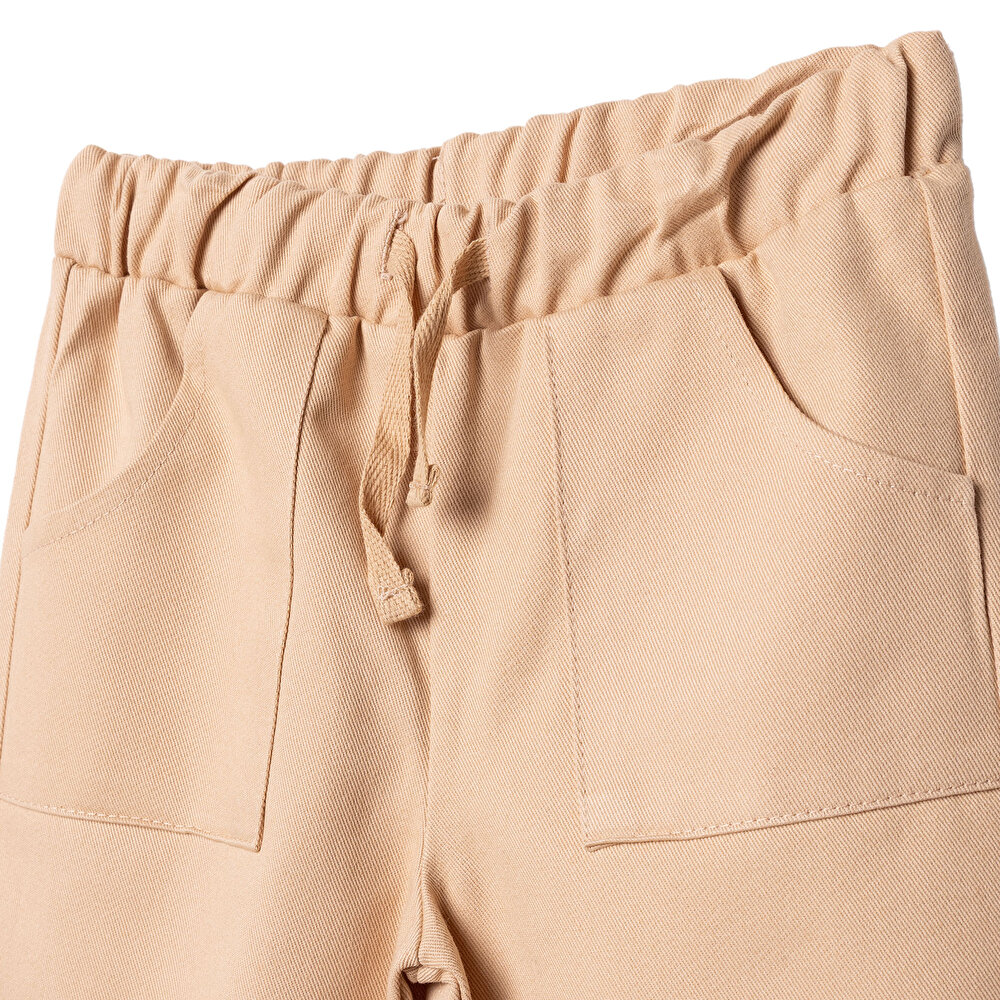 Erkek Bebek Pantolon Gabardin Lastikli Paça