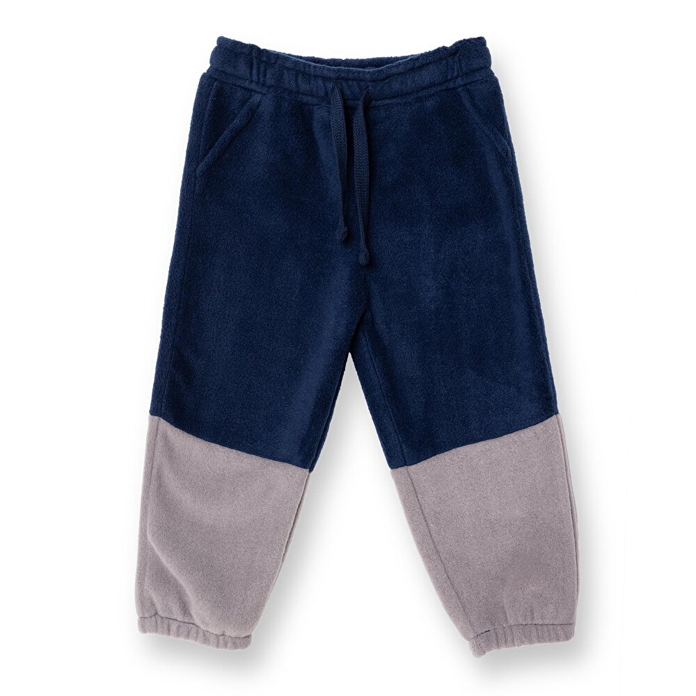 Erkek Bebek Polar Pantolon Lastikli Paça