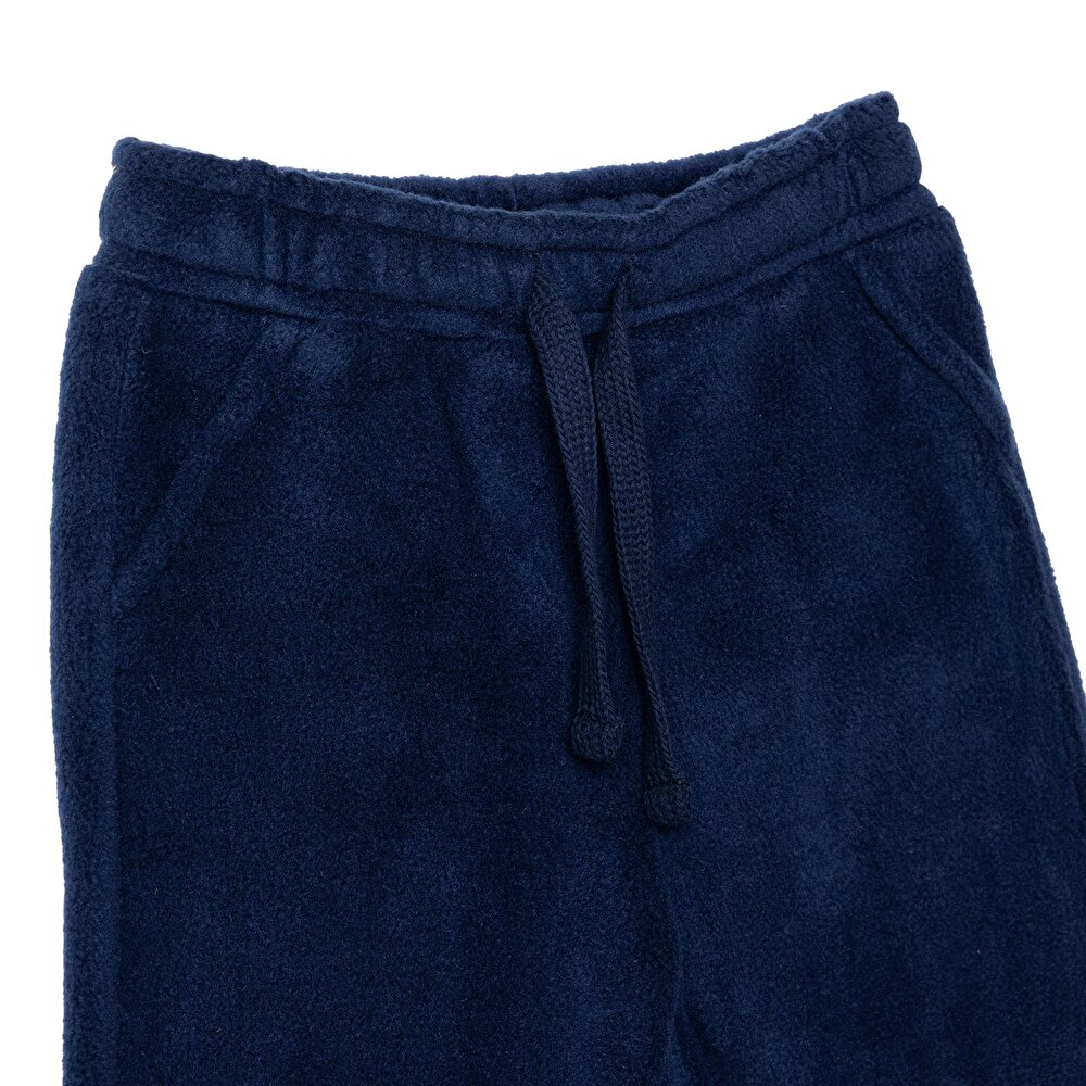 Erkek Bebek Polar Pantolon Lastikli Paça