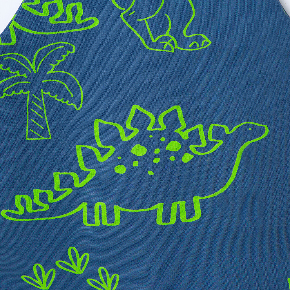 Erkek Bebek Salopet-Sweatshirt Süprem Bisiklet Yaka Uzun Kol Reçme Paça