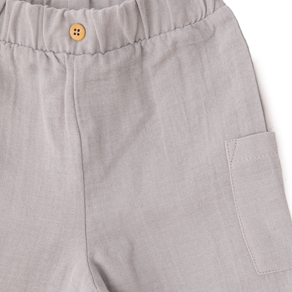 Erkek Bebek Şort Reçme Paça