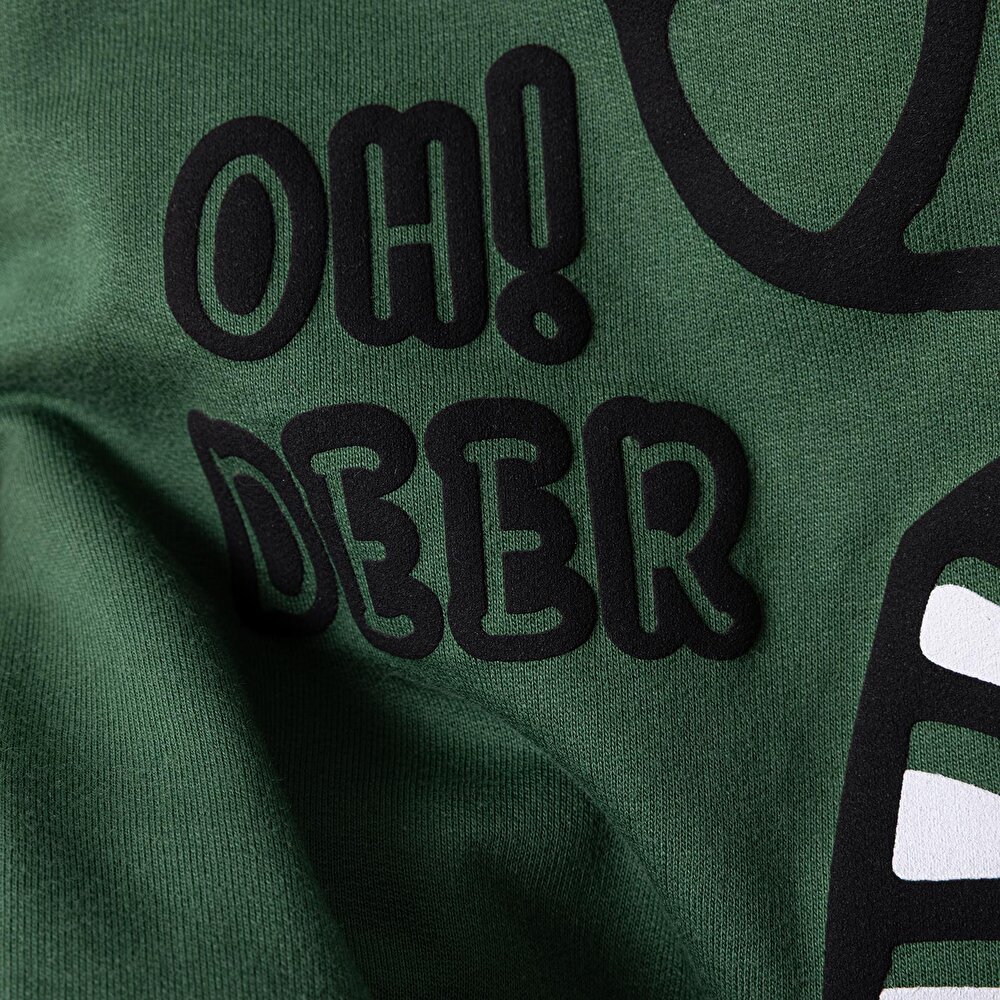 Erkek Bebek Sweatshirt Bisiklet Yaka Uzun Kol