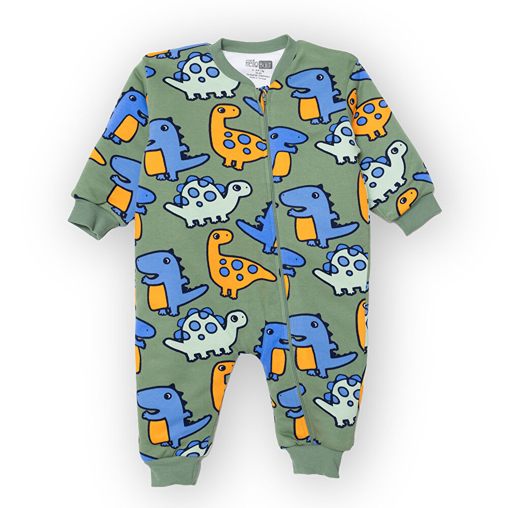 Erkek Bebek Uyku Tulumu 2.5 Tog isiklet Yaka Uzun Kol