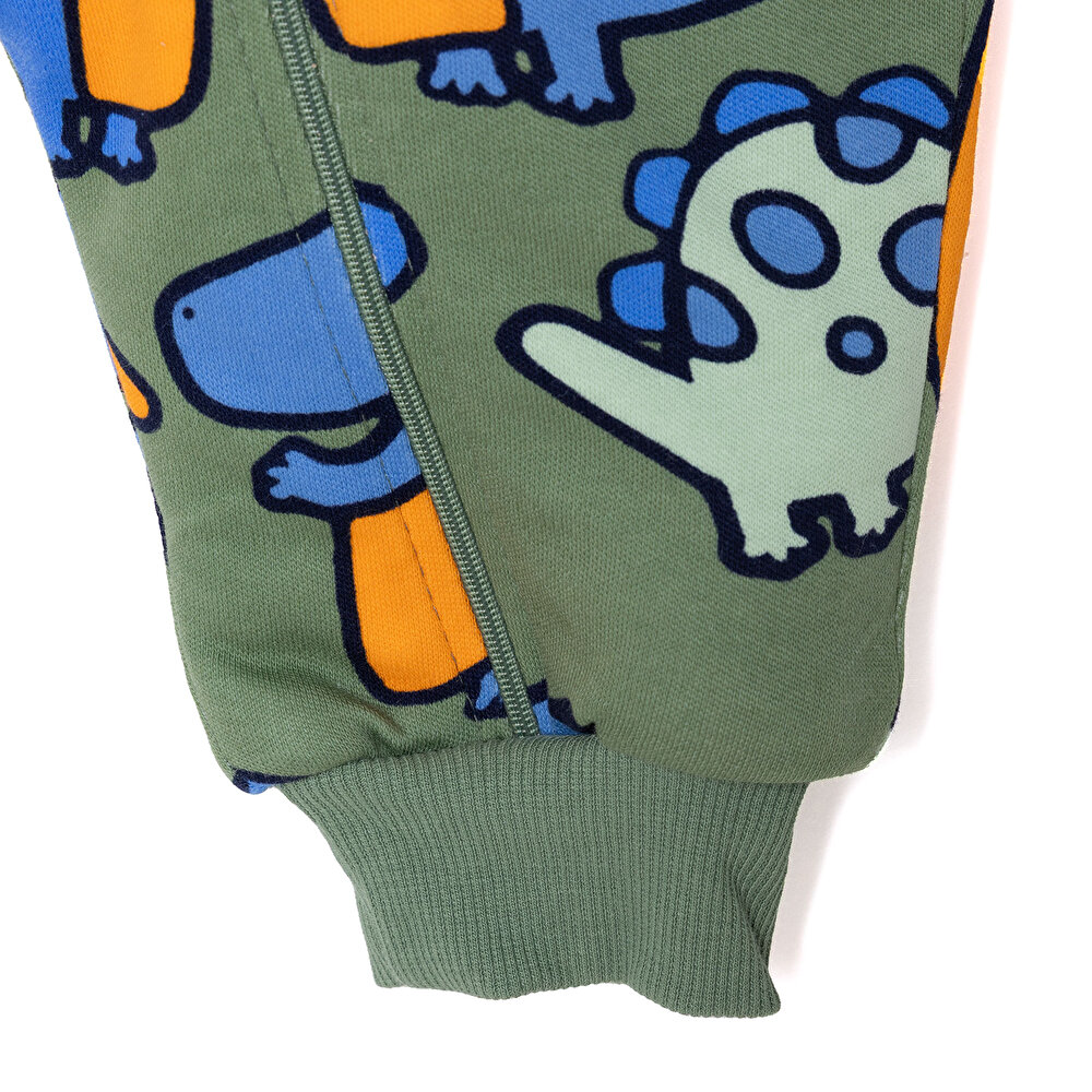 Erkek Bebek Uyku Tulumu 2.5 Tog isiklet Yaka Uzun Kol