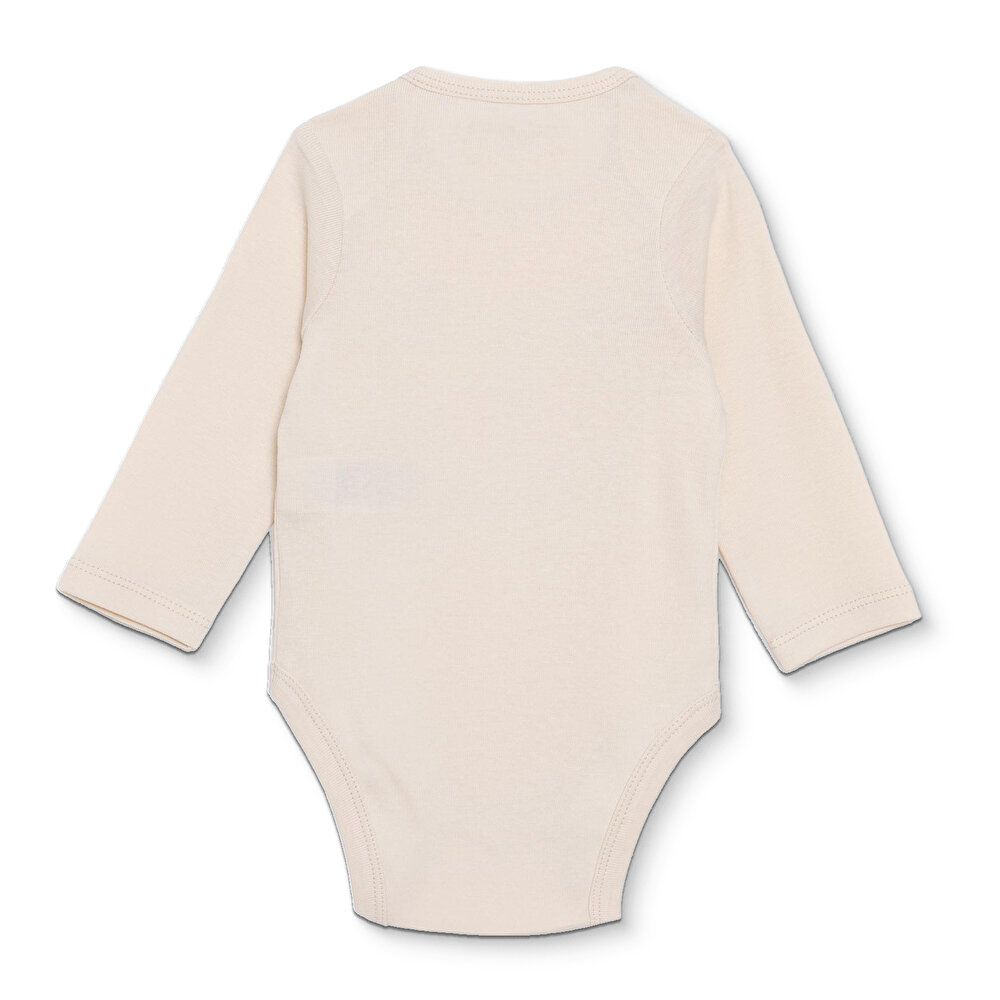 Erkek Bebek Uzun Kol Body Ribana Zarf Yaka