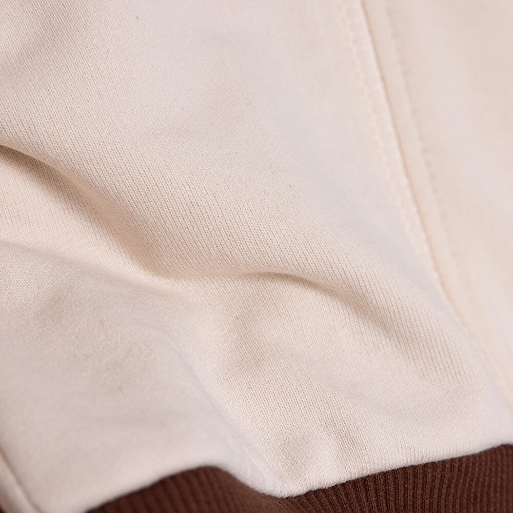 Erkek Bebek Woodland 1 Kapüşonlu Hırka Üç İplik Kapüşonlu Yaka Uzun Kol