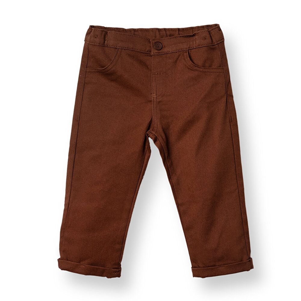 Erkek Bebek Woodland 1 Pantolon Gabardin Lastikli Paça