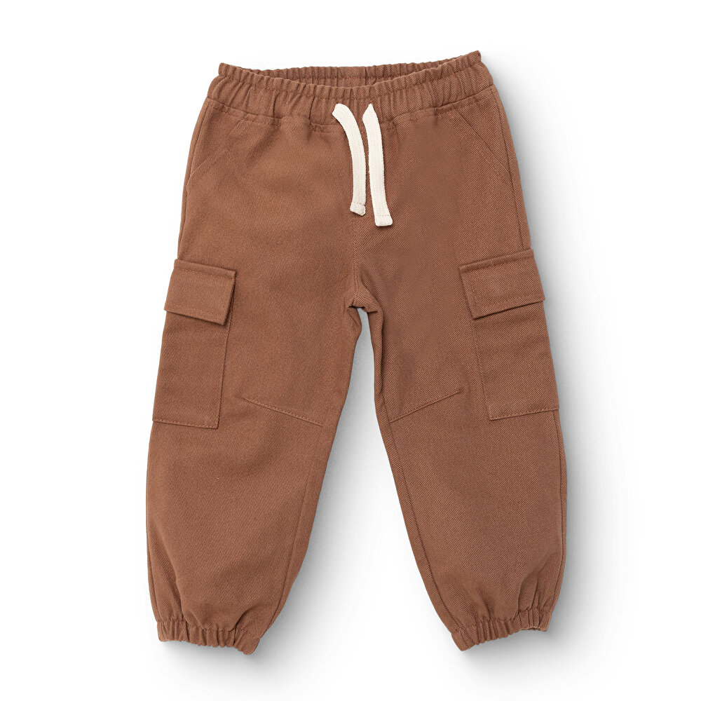 Erkek Bebek Woodland 1 Pantolon Gabardin Lastikli Paça