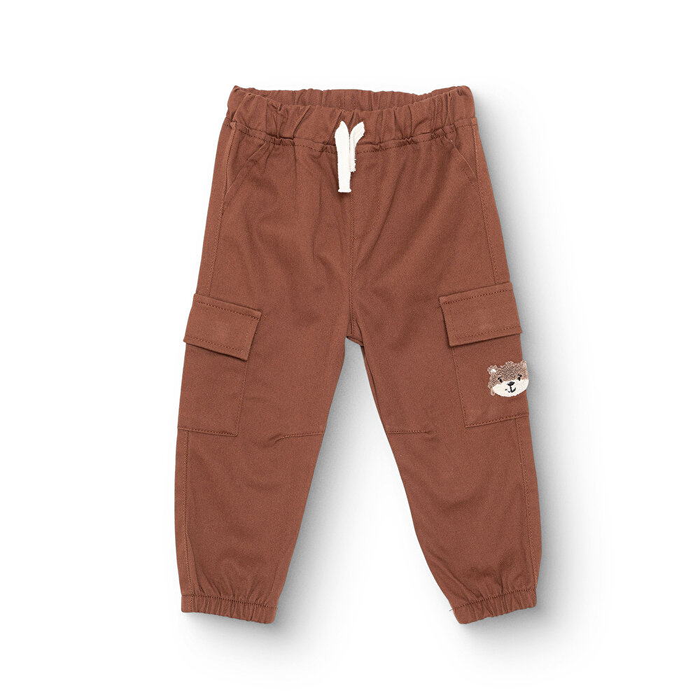 Erkek Bebek Woodland 2 Pantolon Gabardin Lastikli Paça
