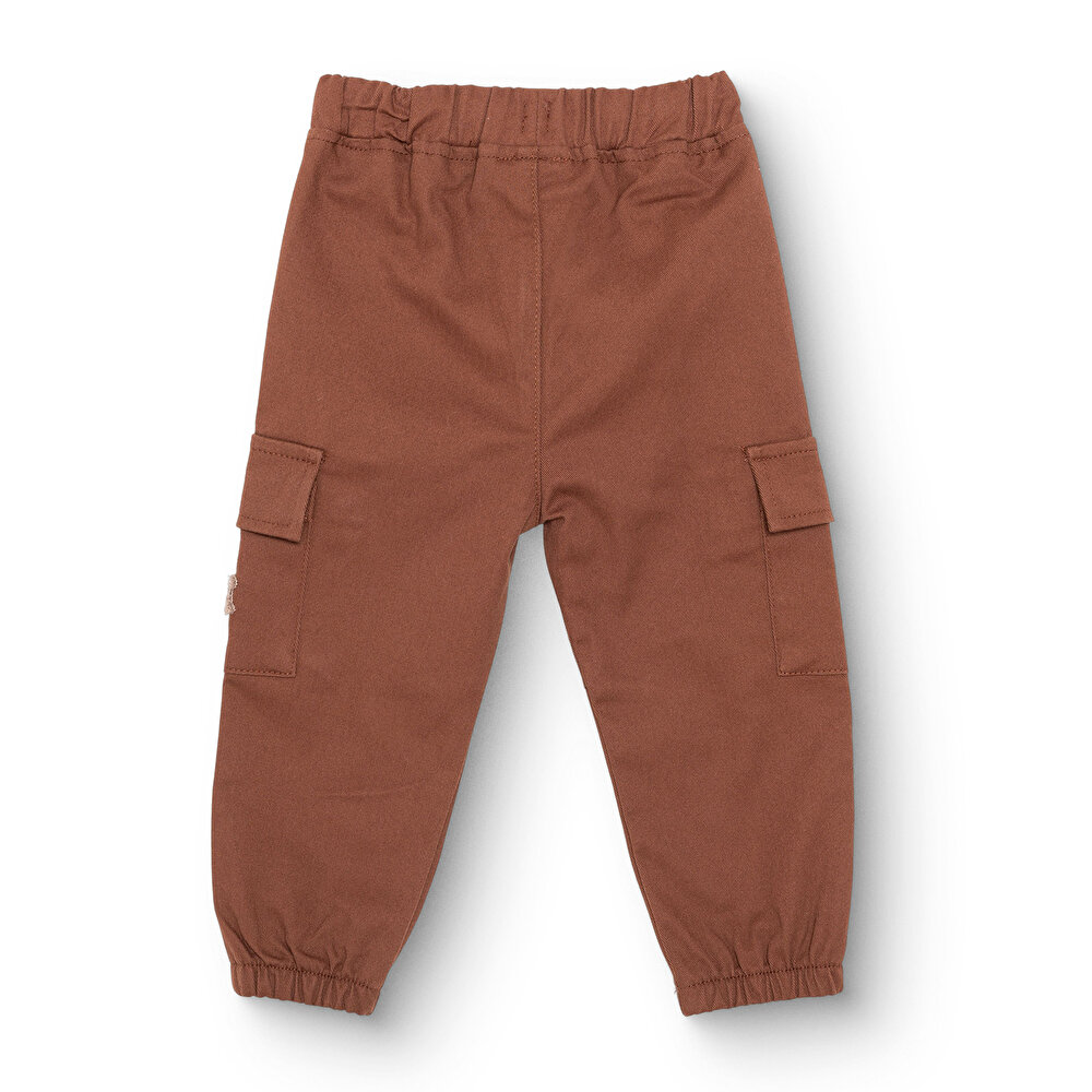 Erkek Bebek Woodland 2 Pantolon Gabardin Lastikli Paça