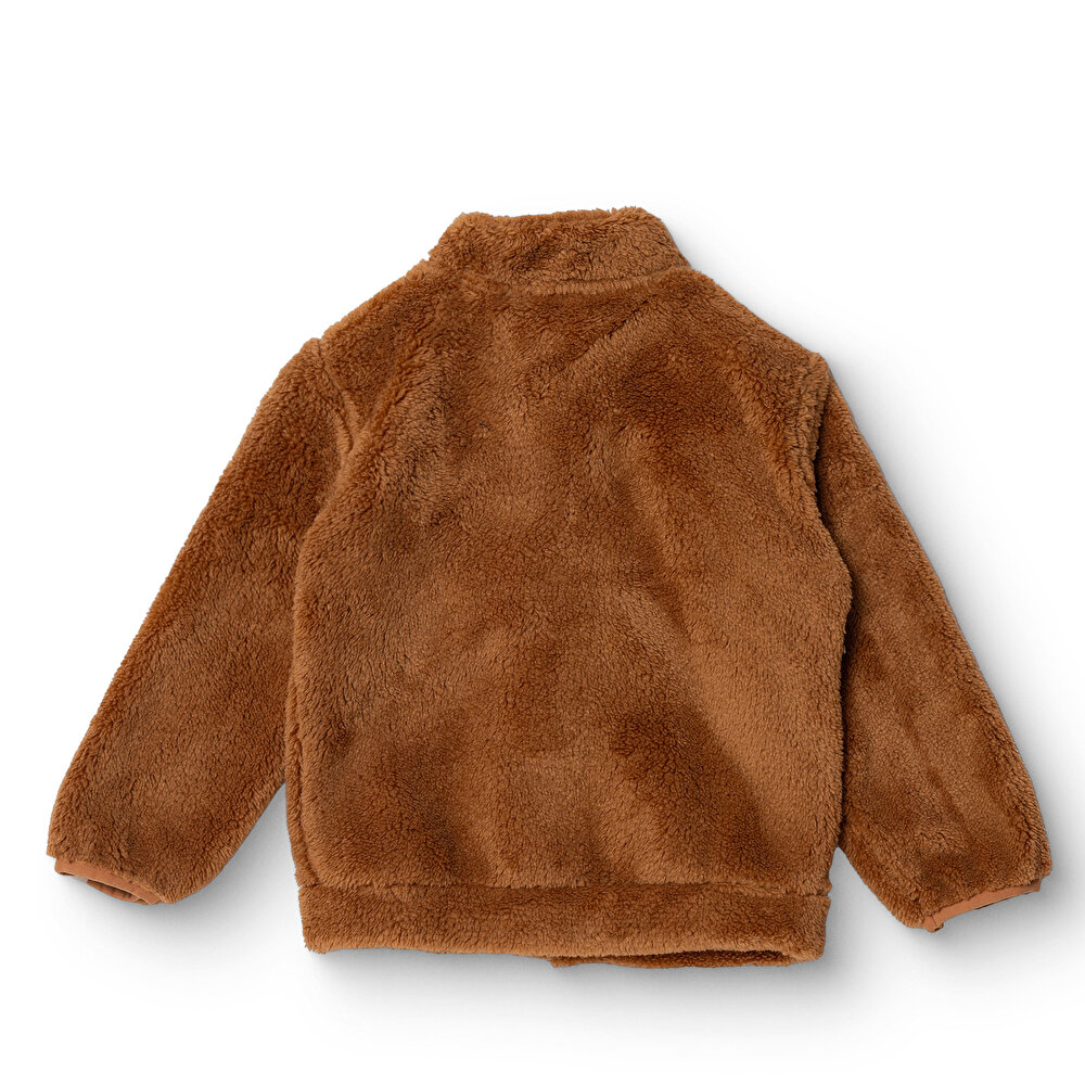 Erkek Bebek Woodland Boy 2 Hırka Wellsoft Dik Yaka Uzun Kol