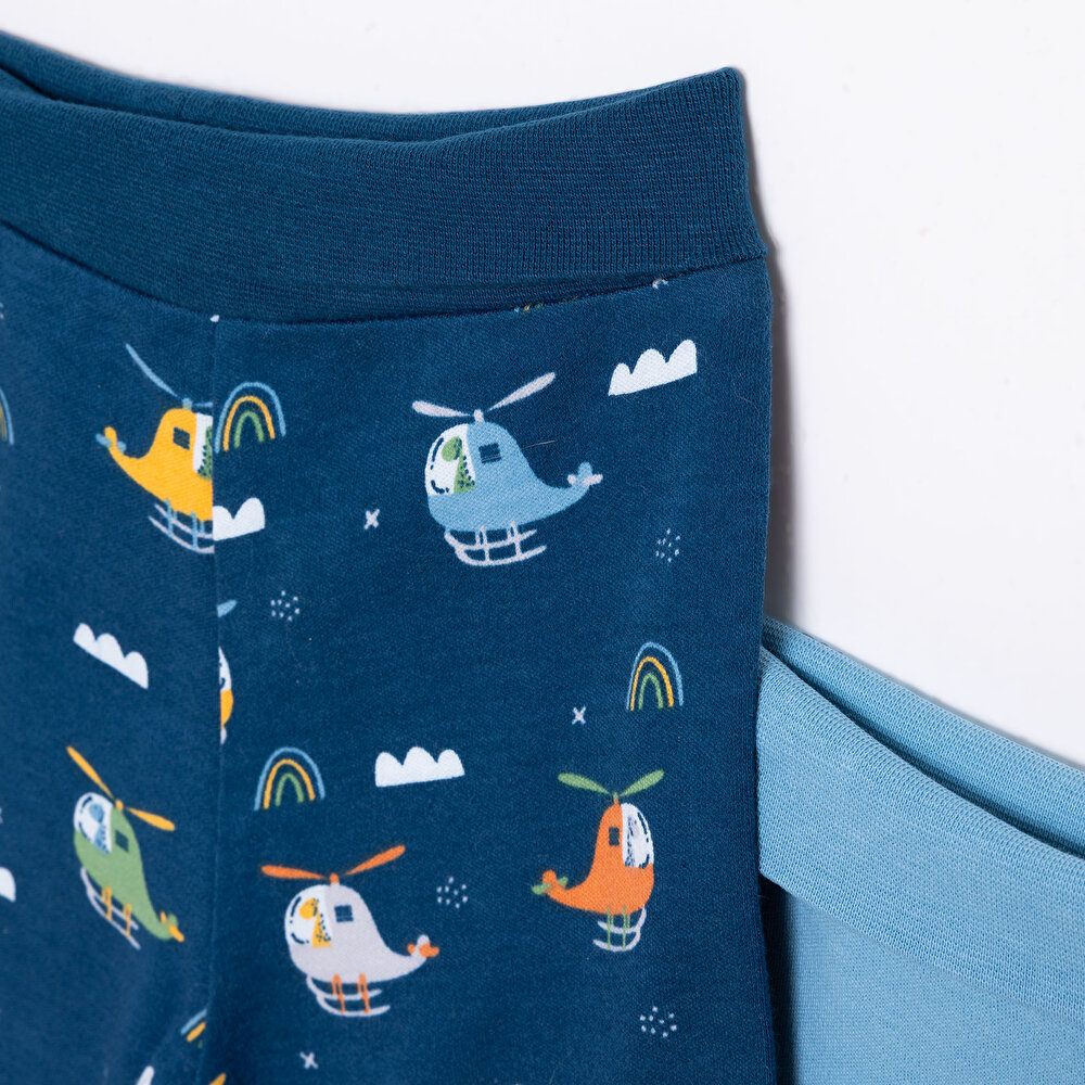 Erkek Bebek Yenidoğan 2li Patikli Alt