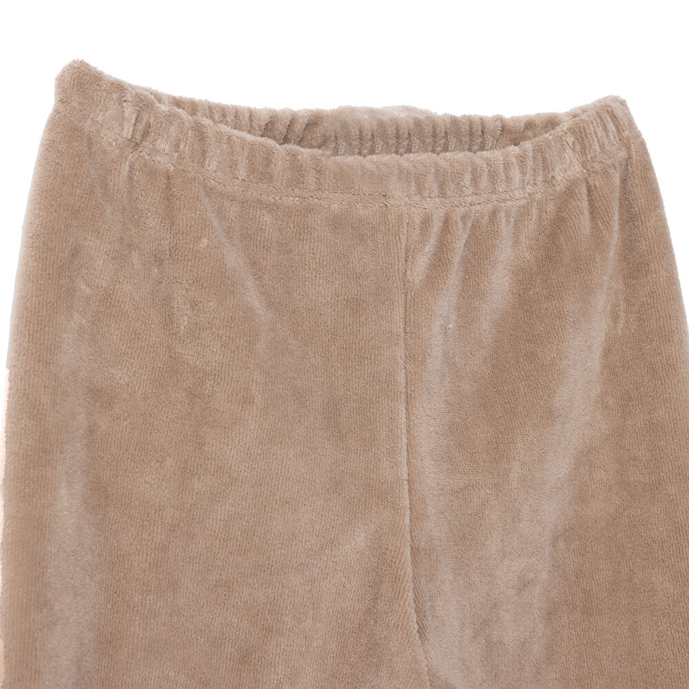 Erkek Bebek Yenidoğan Kadife Patikli Alt Kadife