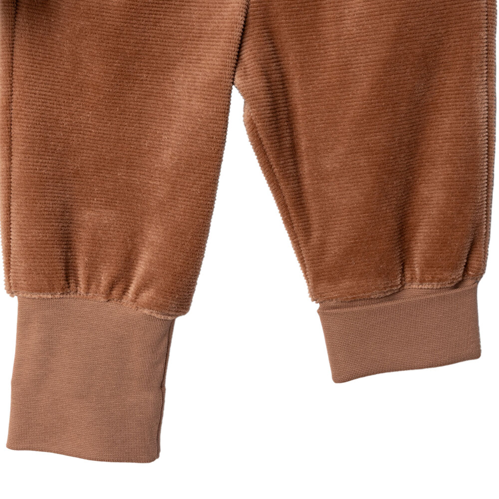 Erkek Bebek Yenidoğan Kadife Sweatshirt-Patiksiz Alt Kapüşonlu Yaka Uzun Kol Patiksiz Paça