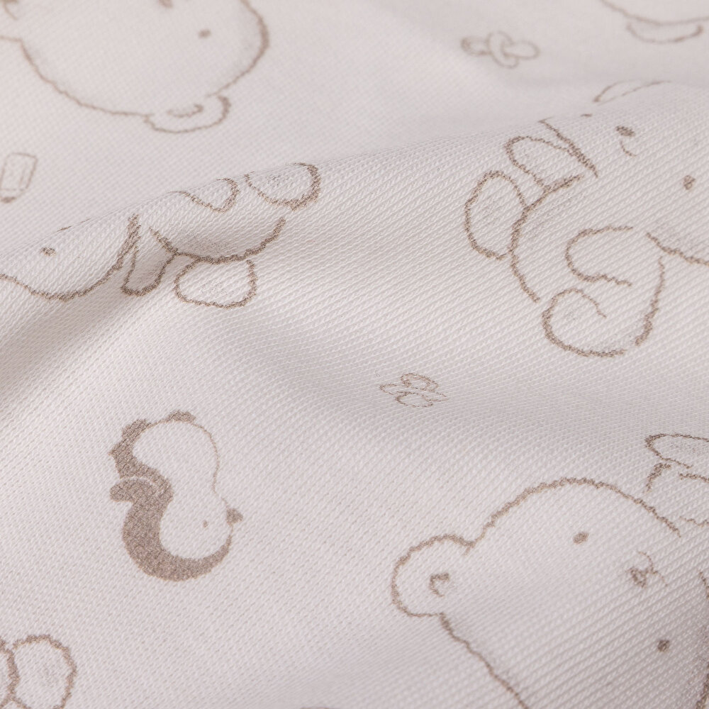 Erkek Bebek Yenidoğan Omuz Örtüsü İnterlok