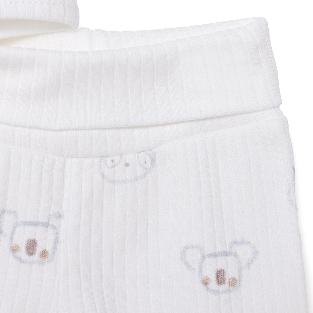 Erkek Bebek Yenidoğan Prematüre Set İnterlok Zarf Yaka Uzun Kol Patikli Paça