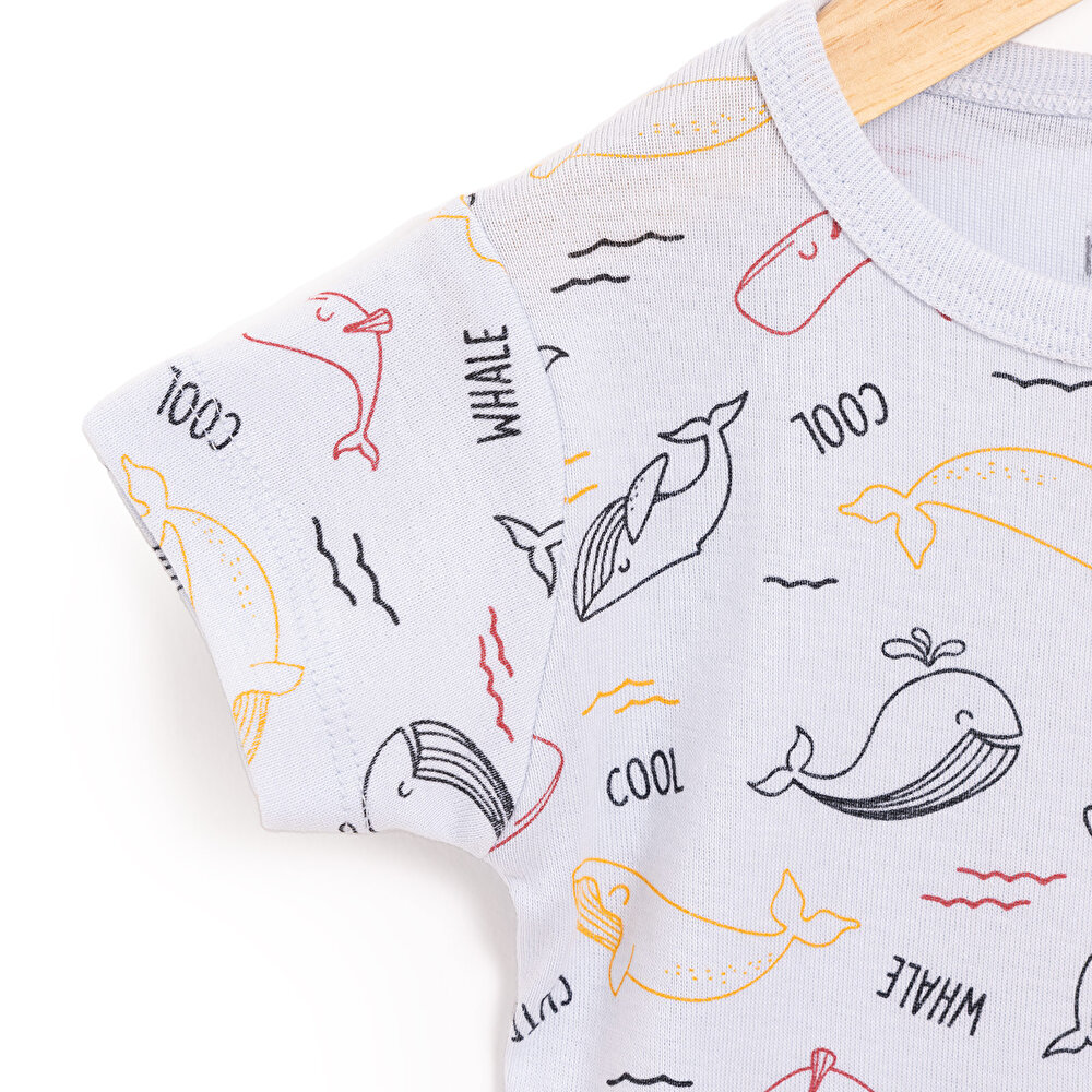 Erkek Kısa Kol Body Erkek Bebek