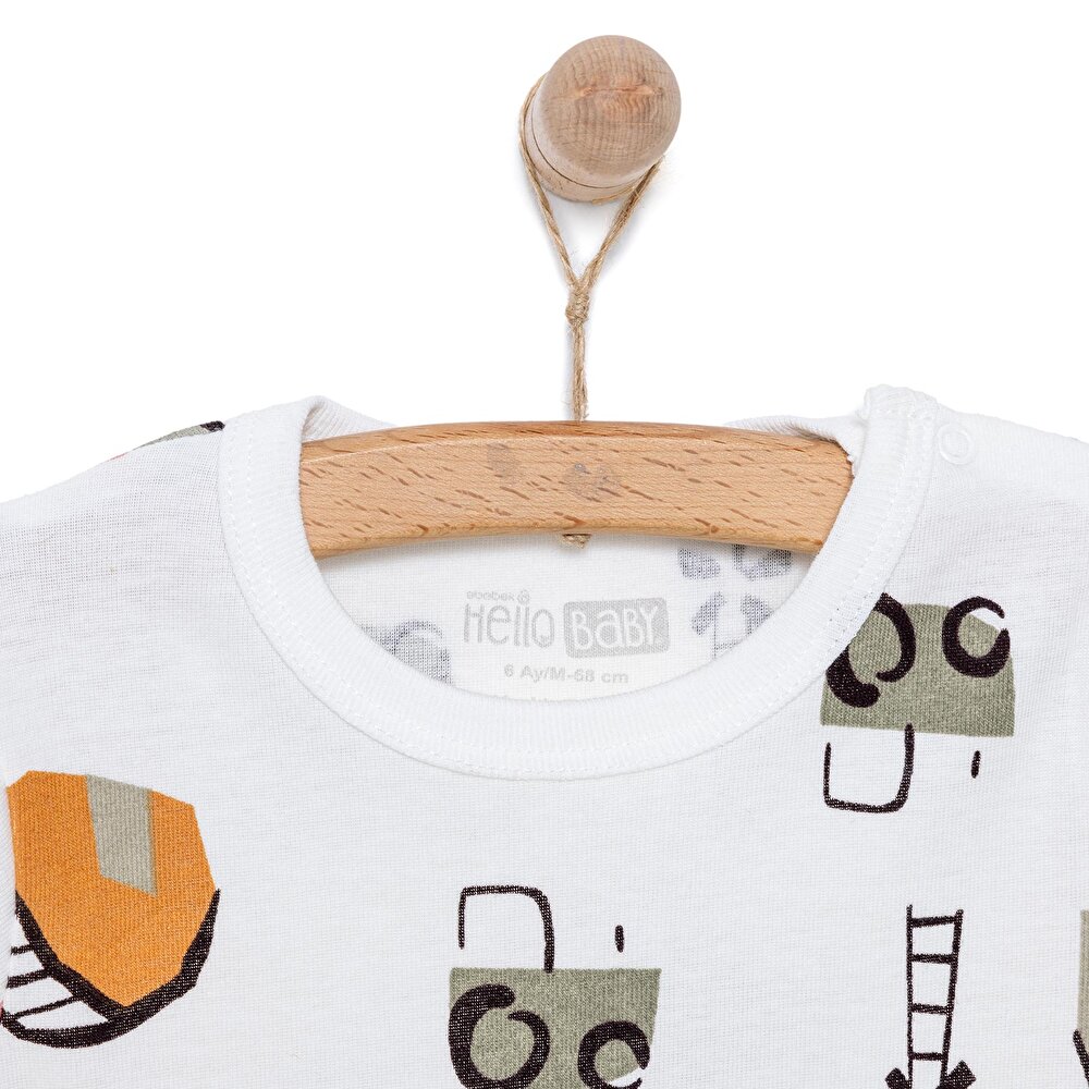 Erkek Kısa Kol Body Erkek Bebek