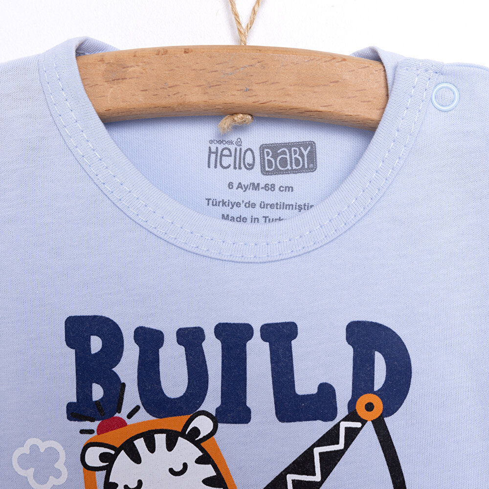 Erkek Kısa Kol Pijama Takımı Erkek Bebek