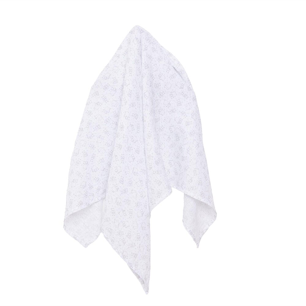 Erkek Müslin Battaniye Erkek Bebek