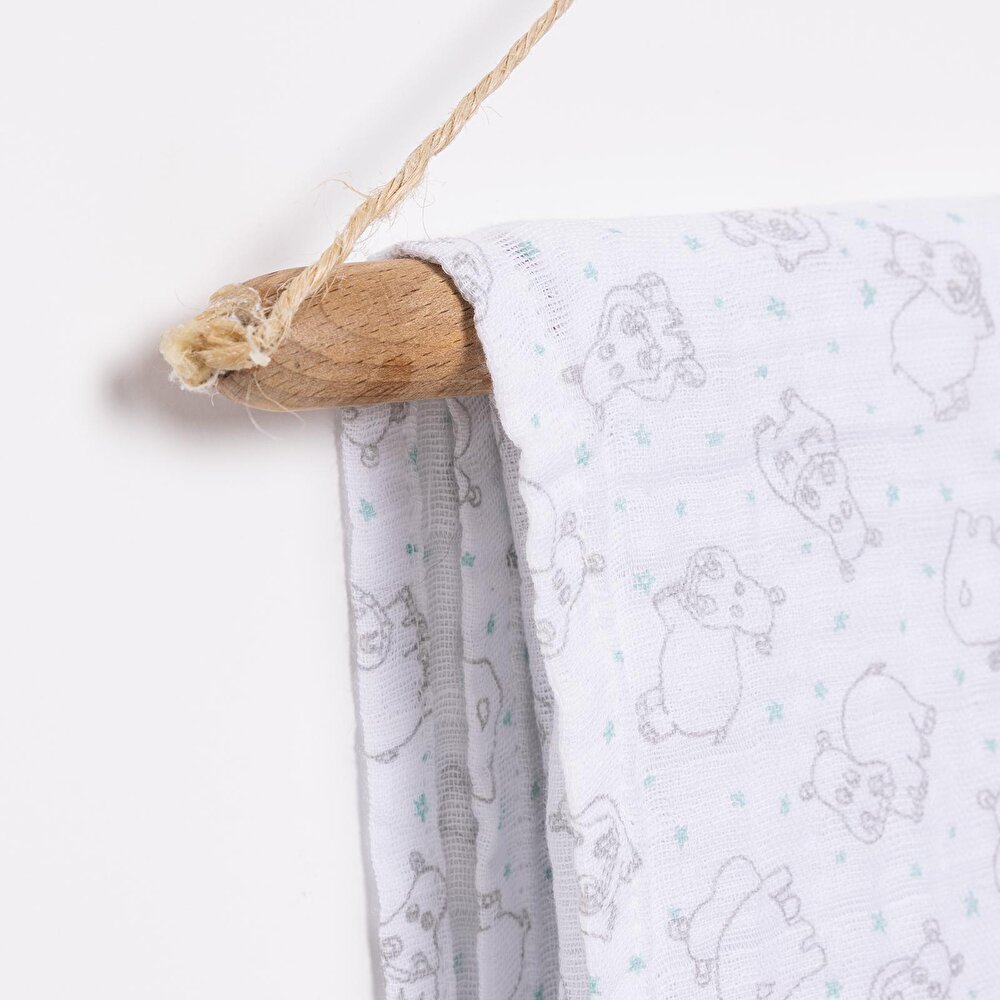 Erkek Müslin Battaniye Erkek Bebek