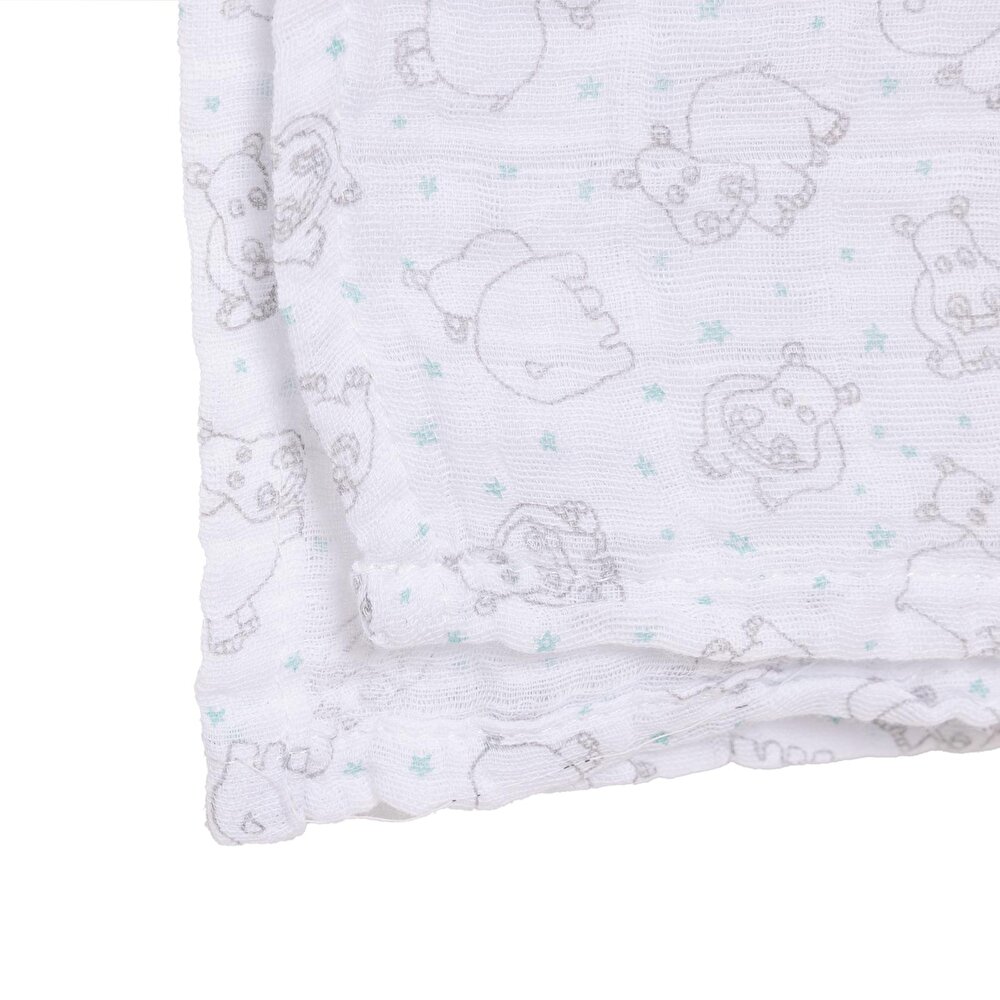 Erkek Müslin Battaniye Erkek Bebek