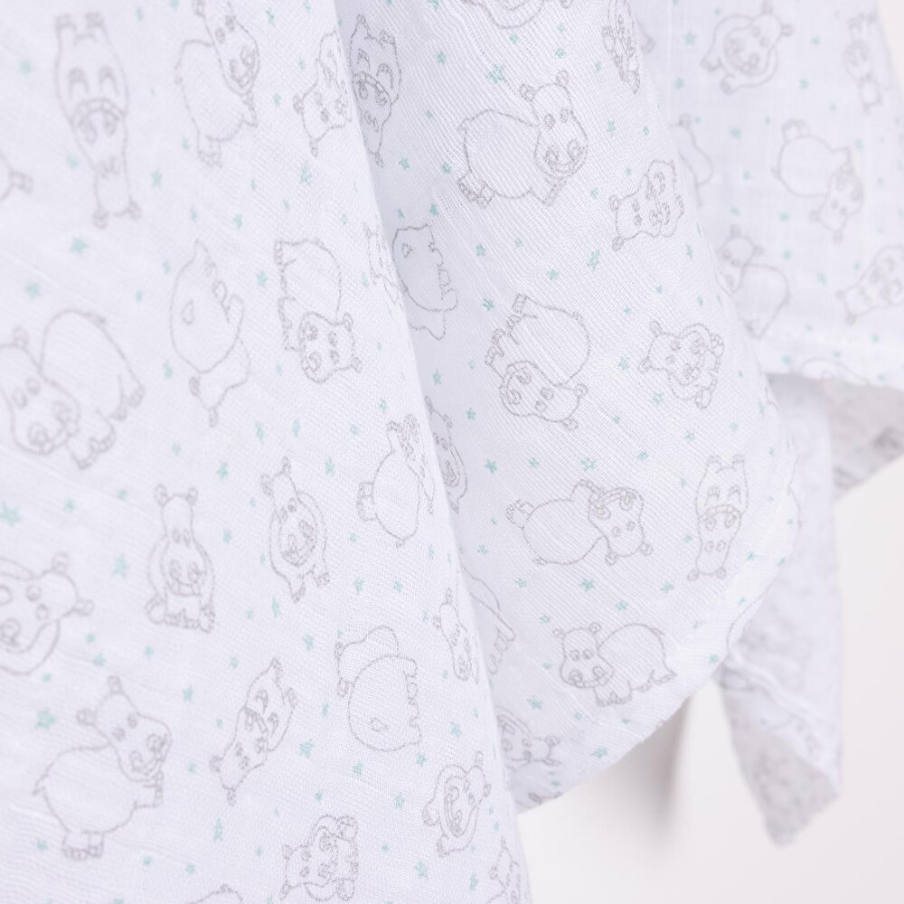 Erkek Müslin Battaniye Erkek Bebek