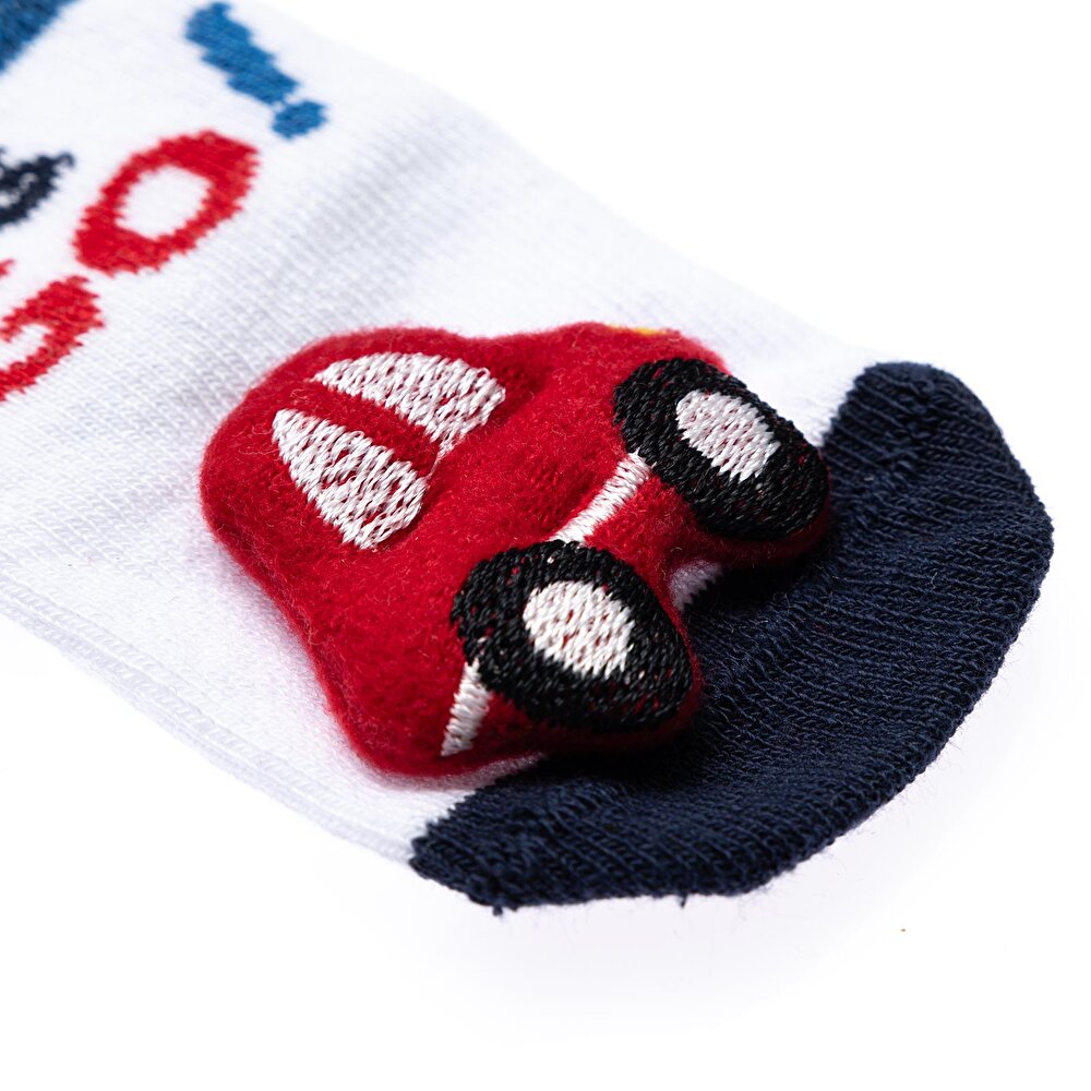 Erkek Oyuncaklı Çorap Erkek Bebek