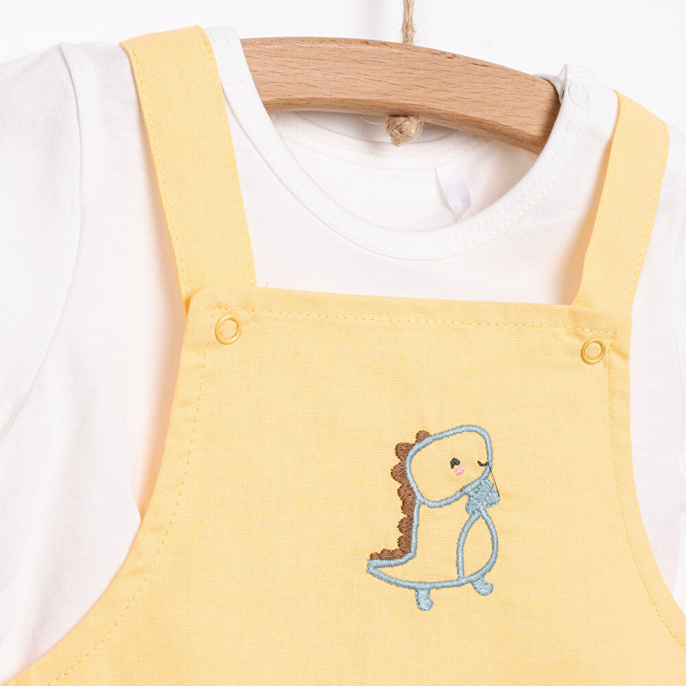 Erkek Şort Salopet-Tshirt Erkek Bebek