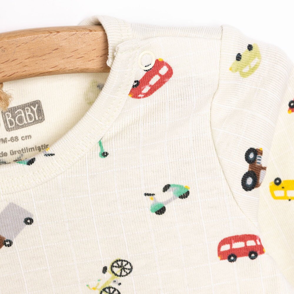 Erkek Uzun Kol Body Erkek Bebek