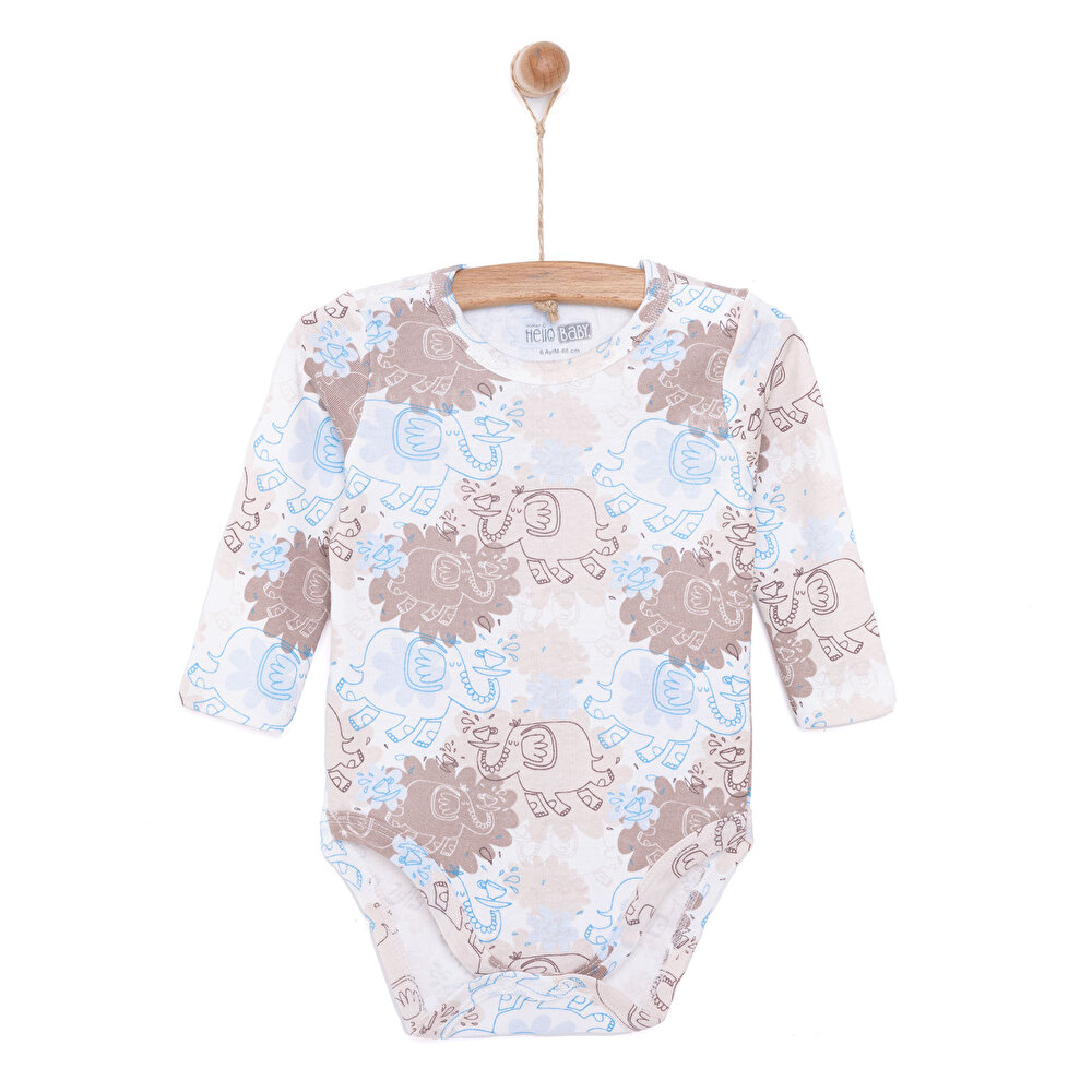 Erkek Uzun Kol Body Erkek Bebek