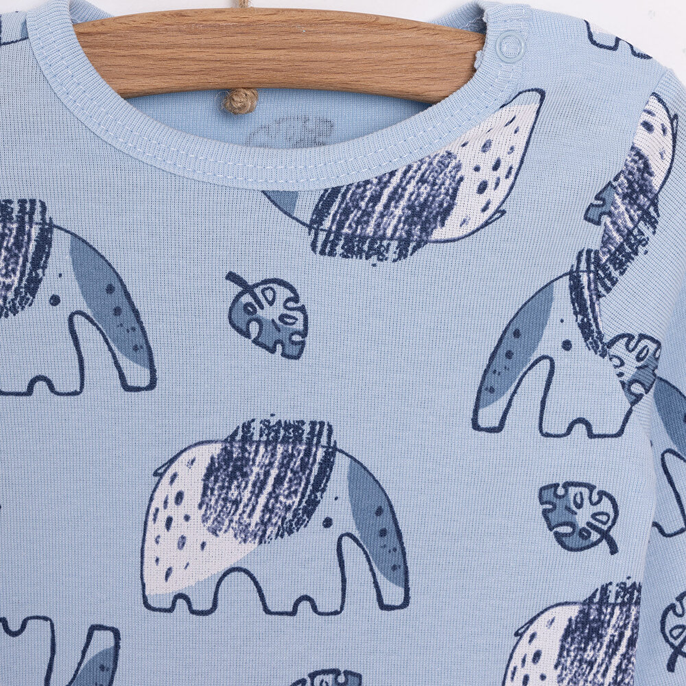 Erkek Uzun Kol Body Erkek Bebek