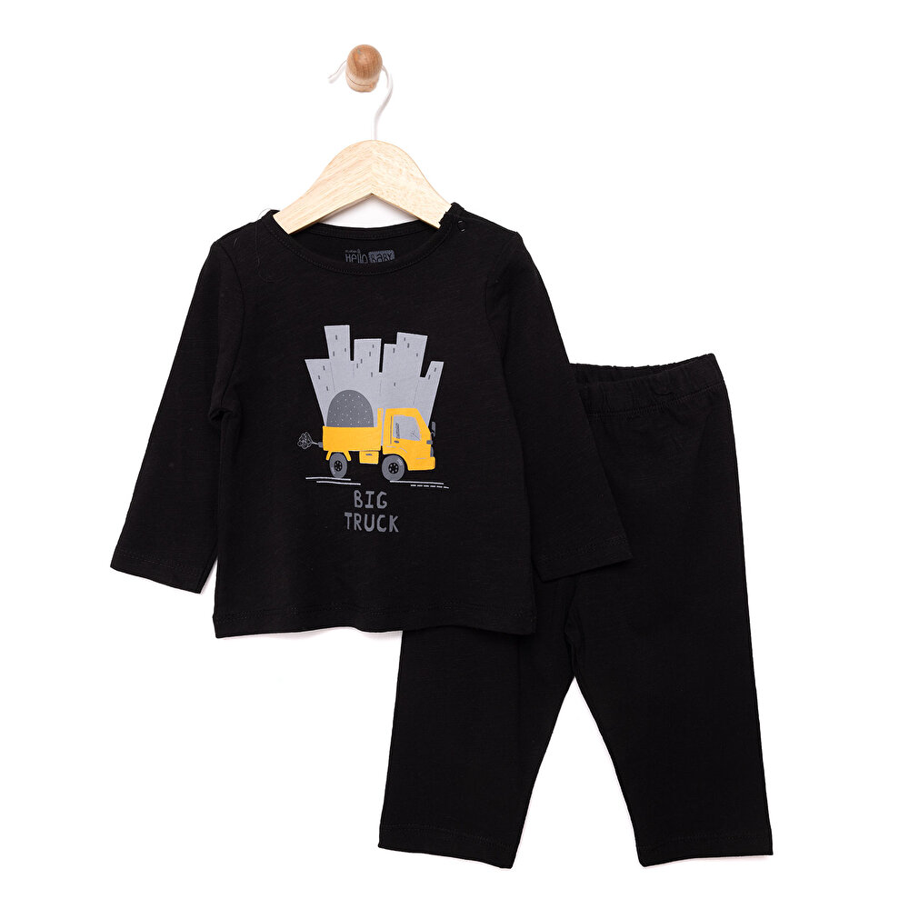 Erkek Uzun Kol Pijama Takımı Erkek Bebek