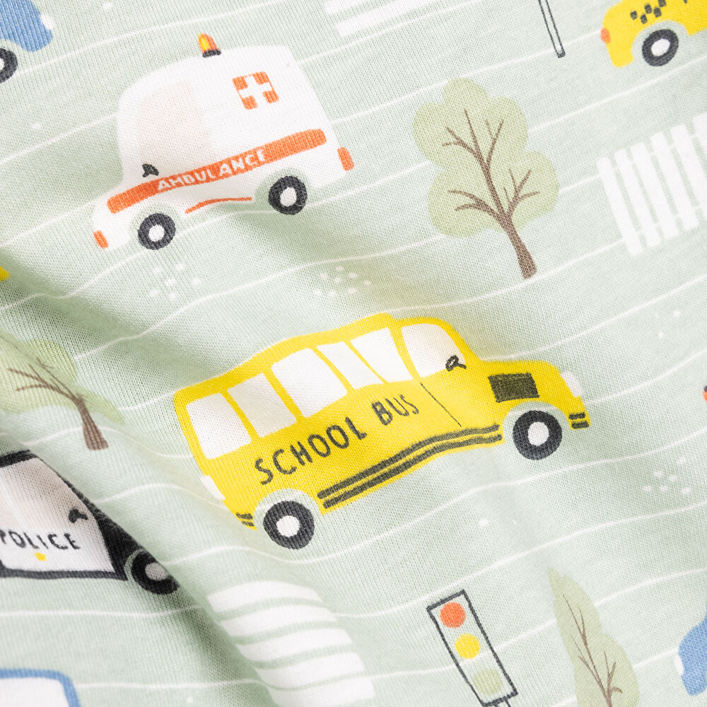 Erkek Uzun Kol Pijama Takımı Erkek Bebek