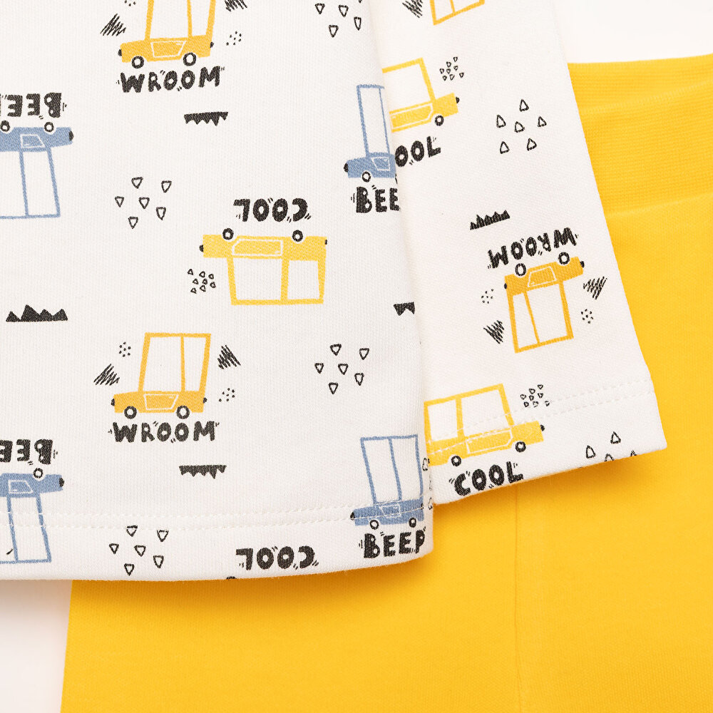 Erkek Zıbın-Şapka-Patikli Alt Erkek Bebek