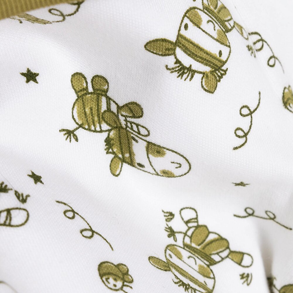 Erkek Zıbın-Şapka-Patikli Alt Erkek Bebek