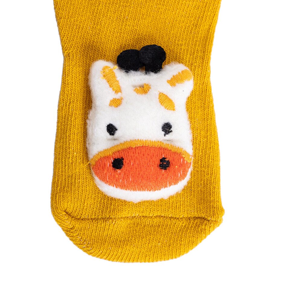 Erkek Zürafa Oyuncaklı Çorap Erkek Bebek
