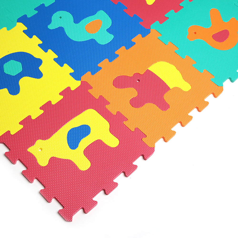 Eva 10 Parça Bebek Puzzle Oyun Matı Yer Karosu