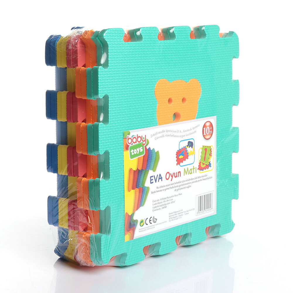 Eva 10 Parça Bebek Puzzle Oyun Matı Yer Karosu