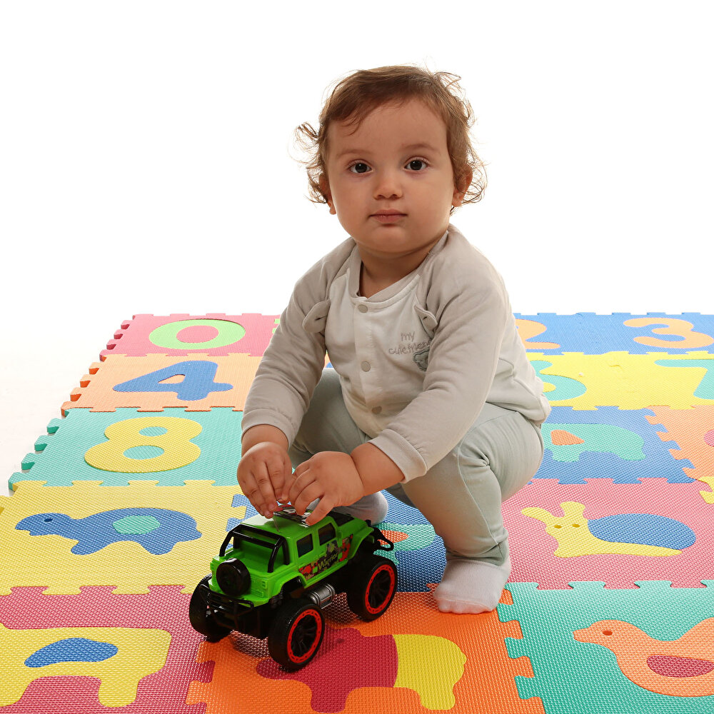 Eva 10 Parça Bebek Puzzle Oyun Matı Yer Karosu