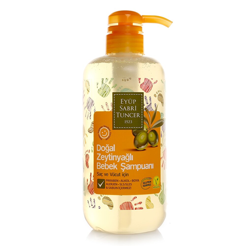 Doğal Zeytinyağlı Bebek Şampuanı 600 ml
