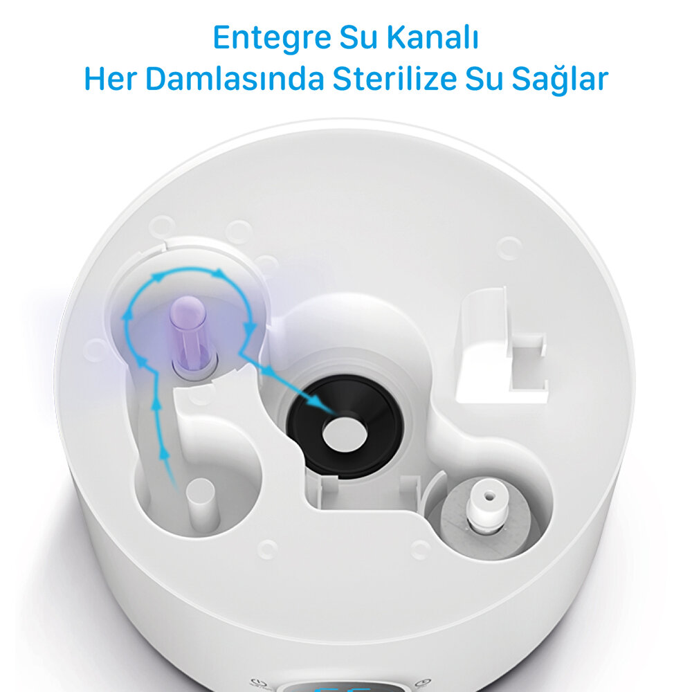 F628S Ultraviyole (UVC) Ultrasonik Soğuk Buhar Makinesi