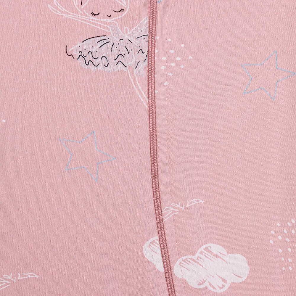 Fermuarlı Patiksiz Tulum Kız Bebek