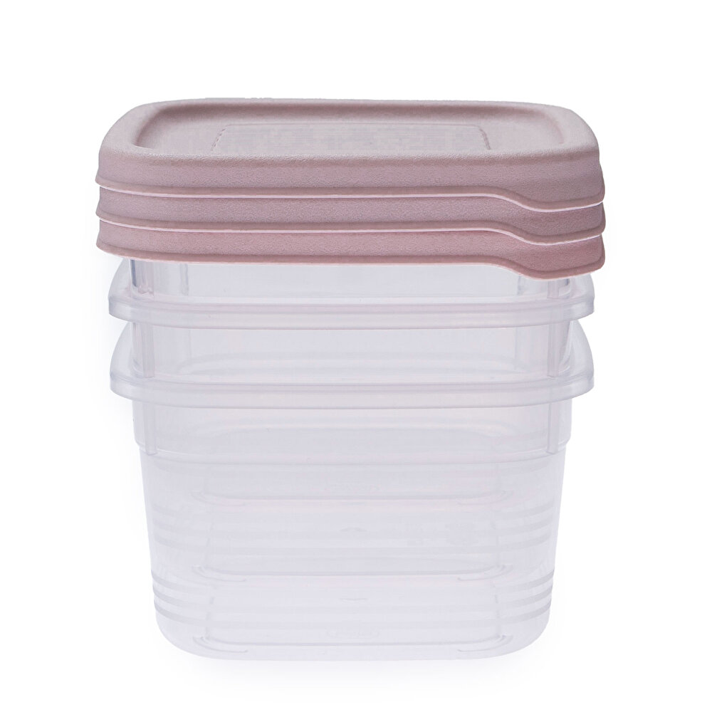 Festiva Kare Saklama Kabı 250ml - Pembe